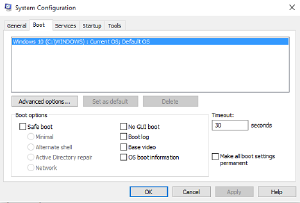 msconfig